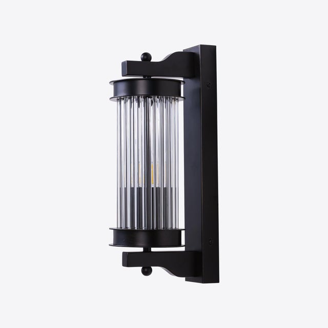 Small Black Elon Wall Light from Pure White Lines For Sale - Image 4 of 9