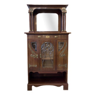 Art Nouveau Display Cabinet attributed to Julius Groschkus, Berlin, Germany, 1900s For Sale
