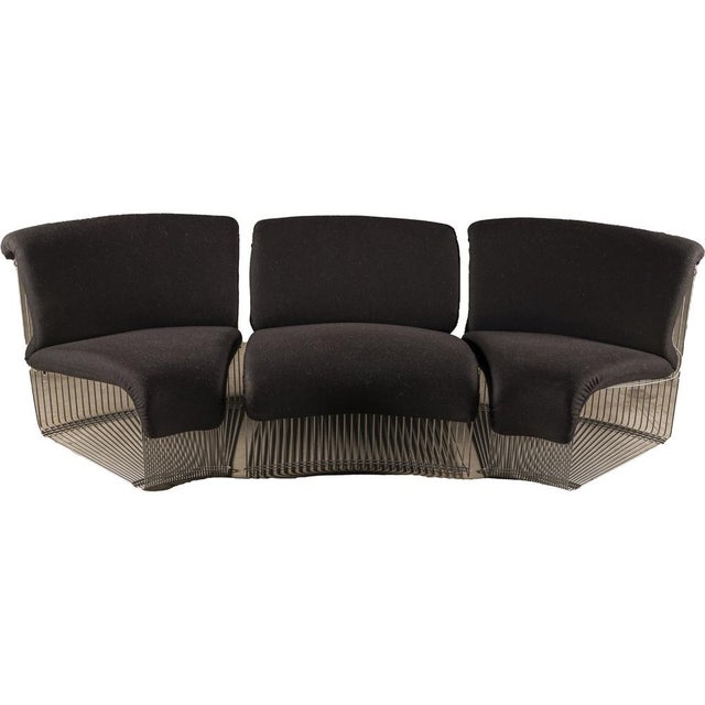 Black Black Pantonova Sofa by Verner Panton, 1960s For Sale - Image 8 of 14