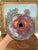 Industrial Wooden Textile Mill Bobbin or Spool With Red Painted Ends For Sale - Image 10 of 10