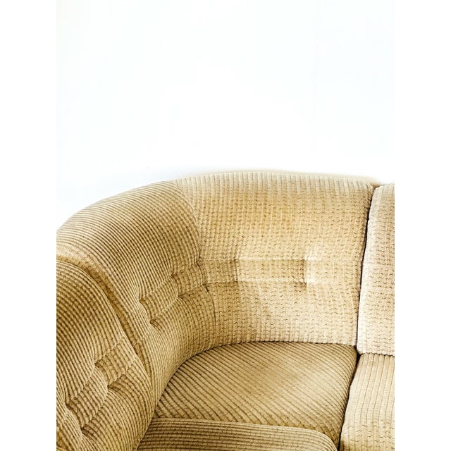 Beige Vintage Scandinavian Modular Corner Sofa, 1960, Set of 5 For Sale - Image 8 of 16