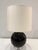 Modern Modern Black Marble Ball Lamp Acrylic Base For Sale - Image 3 of 7
