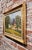 Wood White Farm House in a Country Side Landscape -1930s Impressionist Oil Painting For Sale - Image 7 of 8