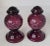 Antique Bohemian Amethyst Cut Glass Hatpin Holders — A Pair, c.1900 For Sale In Raleigh - Image 6 of 7