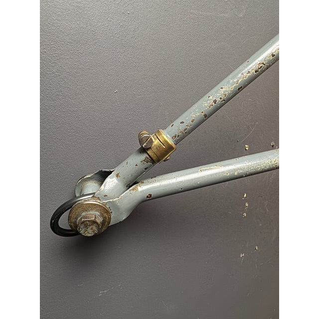 Large Industrial Wall Lamp by John Dugdill & Co, 1930s For Sale - Image 6 of 9