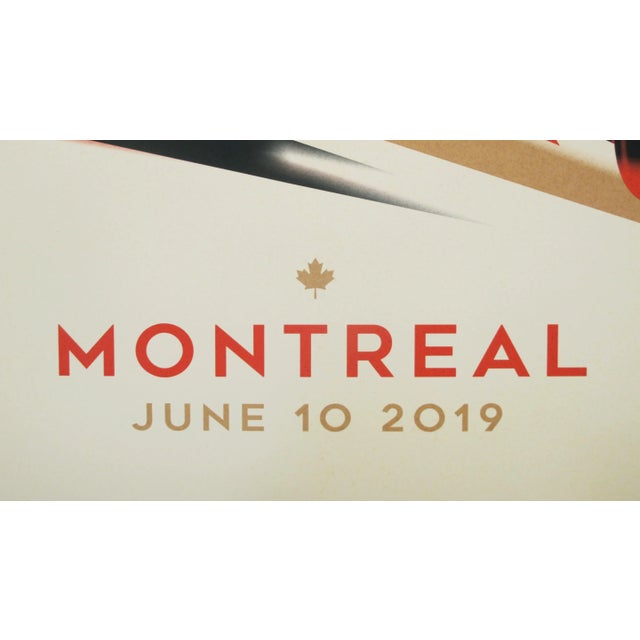Date: 2018 Size: 24 x 36 inches Artist: Berg, Mads This poster was designed specifically for our 2019 Montreal Grand Prix...