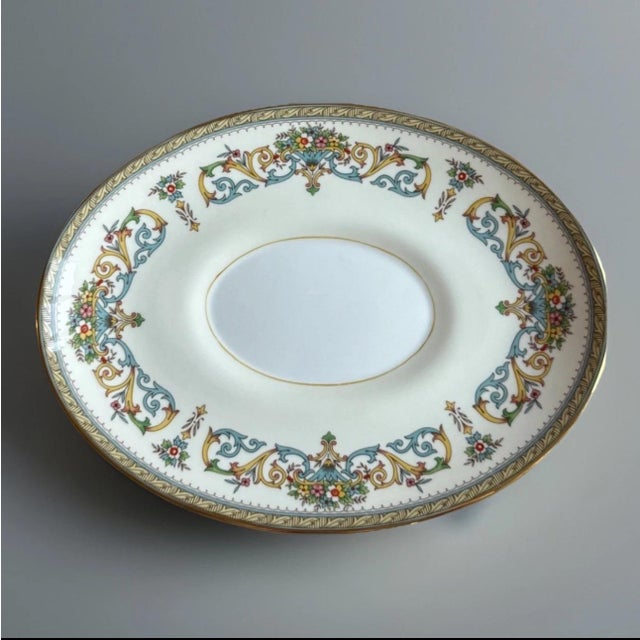 John Aynsley 1970s Gravy Boat & Underplate For Sale - Image 4 of 6