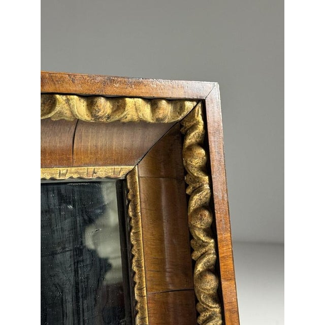 Antique French Mirror in Mahogany, 1800s For Sale - Image 13 of 14