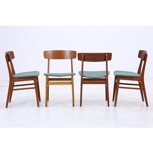 Danish Teak Chairs from Farstrup Furniture, Set of 4 For Sale - Image 3 of 16
