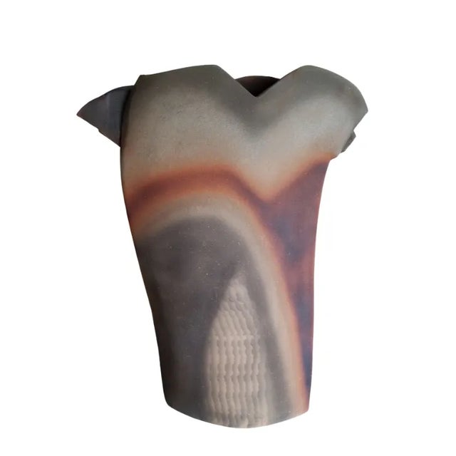 Ceramic 1985 Ceramic Vessel Sculpture by Crispin Gonzales For Sale - Image 7 of 13