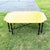 This gorgeous Kittinger coffee table features a scalloped edge top with a gilded block finish. It is attached to it legs...