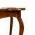 Brown 1970s Italian Cabriole Leg Parquetry Top Oak Game Table Made in Italy For Sale - Image 8 of 9