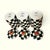 Contemporary 3 New MacKenzie Childs Courtly Check Large Enamel Metal Canisters For Sale - Image 3 of 8