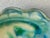 Edgecomb Potters Crystalline Starburst Glaze Creamy Blue Green Beachy Bowl Dish Handmade Pottery For Sale In Los Angeles - Image 6 of 9