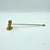 Vintage Victorian Gothic Brass Angel Candle Snuffer For Sale - Image 4 of 7