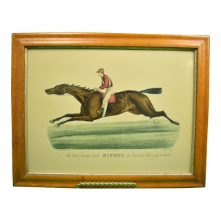 The Great Racing Crack Hindoo, by Virgil, Dam Florence, by Lexington Reproduction For Sale