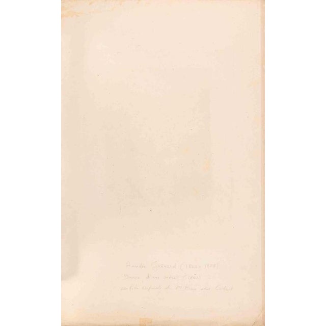 Original etching on paper, after the artist's own composition, published by Cadart & Luquet, Paris, 1862. A moving...