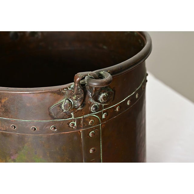 French 19th Century Copper Cooking Pot For Sale In Baton Rouge - Image 6 of 9