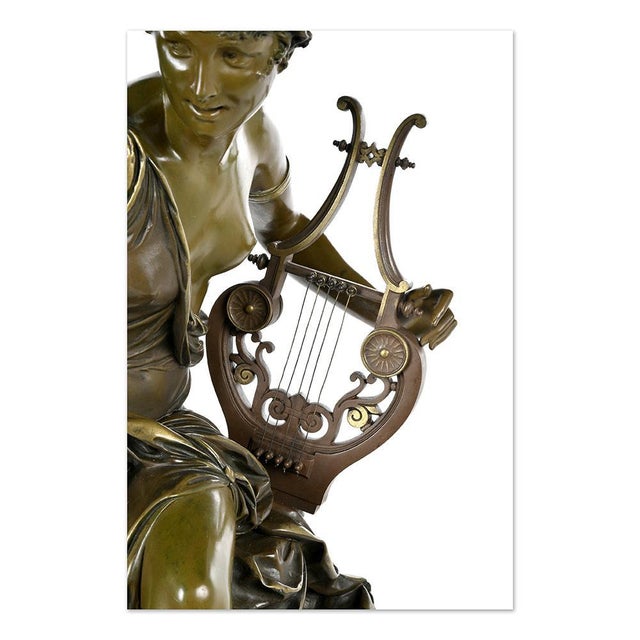 Albert-Ernest Carrier de Gédleuse, Mélodie, Bronze For Sale - Image 5 of 10