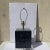 Art Deco Black Marble Lucite Lamp For Sale - Image 12 of 12