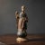 Discover this captivating Antique Hand-painted Wooden Monk Santos Figure from the 1800s, a truly unique piece of vintage...