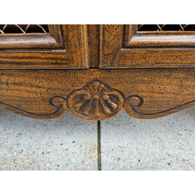 Baker Furniture Burlwood French Nightstand For Sale - Image 10 of 12