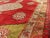 Mid 20th Century Vintage Turkish Konya Rug With Medallion in Red, Lime Green, Gray, Yellow, and Ivory For Sale In Atlanta - Image 6 of 9