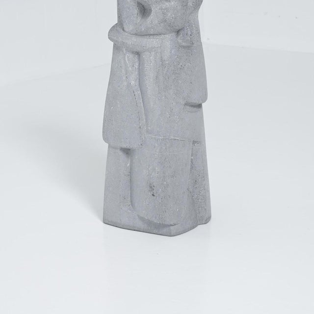 Jan Keustermans, Abstract Sculpture, Blue Stone For Sale - Image 4 of 18