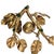 Vintage Italian Gilt Tole Apple on Branch Fruit Toleware Life / Full Size Figure Object For Sale In Dallas - Image 6 of 6