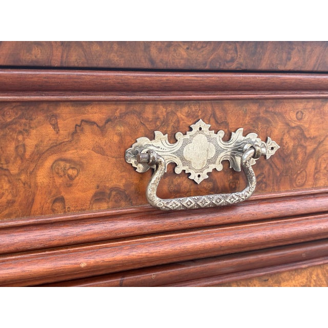 Walnut Chest of Five Drawers For Sale - Image 17 of 18