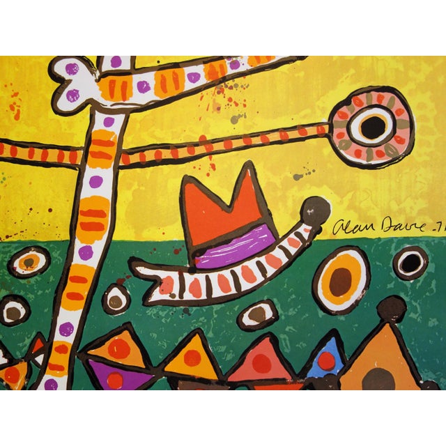 Alan Davie, Sports Festival, 1972, Lithograph For Sale - Image 4 of 6