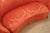 Wood Hickory Chair Company Pair Of Custom Upholstered Silk Damask Sofas For Sale - Image 7 of 18