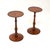 A stylish and very interesting pair of antique Edwardian wine / side tables. They were made in England, and date from...