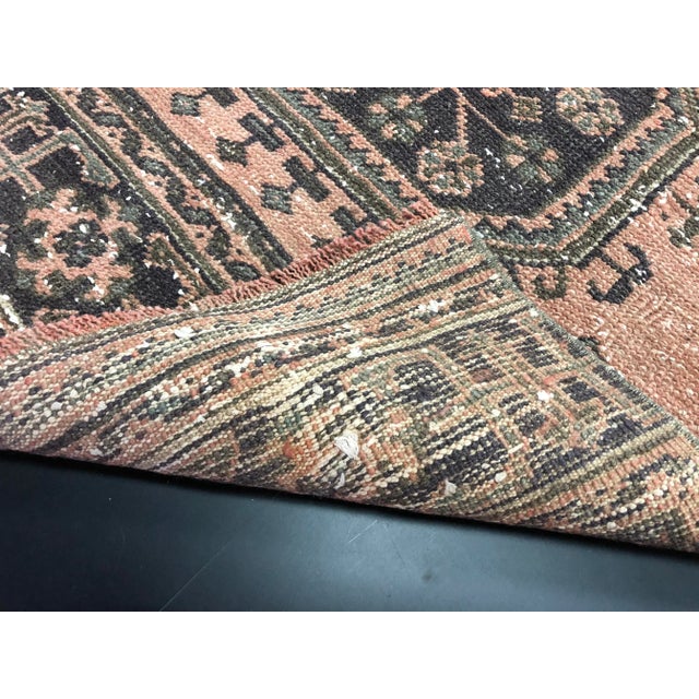 1970s Vintage Nomadic Turkish Faded Hand-Knotted Runner Rug - 3′1″ × 11′2″ For Sale - Image 4 of 11