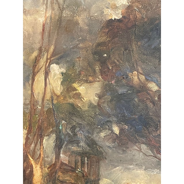 G. Rivaroli, Open-Air Concert, 19th Century, Oil on Canvas For Sale - Image 6 of 10