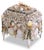 The exquisite artistry of the Boardwalk Shell Jewelry Box has its origins in Victorian Shell Work. The handmade decorative...