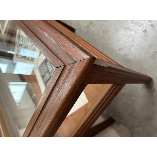 Mahogany Display Cabinets, 1960s, Set of 2 For Sale - Image 11 of 14