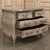 Wood Antique 19th Century Country French Louis XV Bombe Commode in Stripped Oak With Gray Marble For Sale - Image 7 of 18