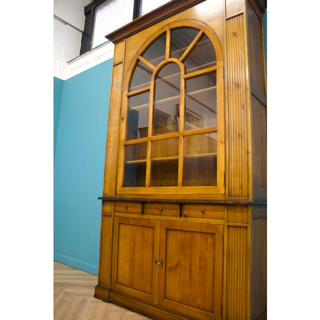 2000 - 2009 French Cherry Bookcase from De Bournais, 2000s For Sale - Image 5 of 10