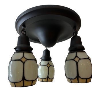 Rejuvenation Semi-Flush Mount Light For Sale