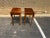 Mid 20th Century Pair of Vintage American Traditional Style Solid Cherry with 1 Drawer Pembroke Drop Leaf Tables For Sale - Image 11 of 11