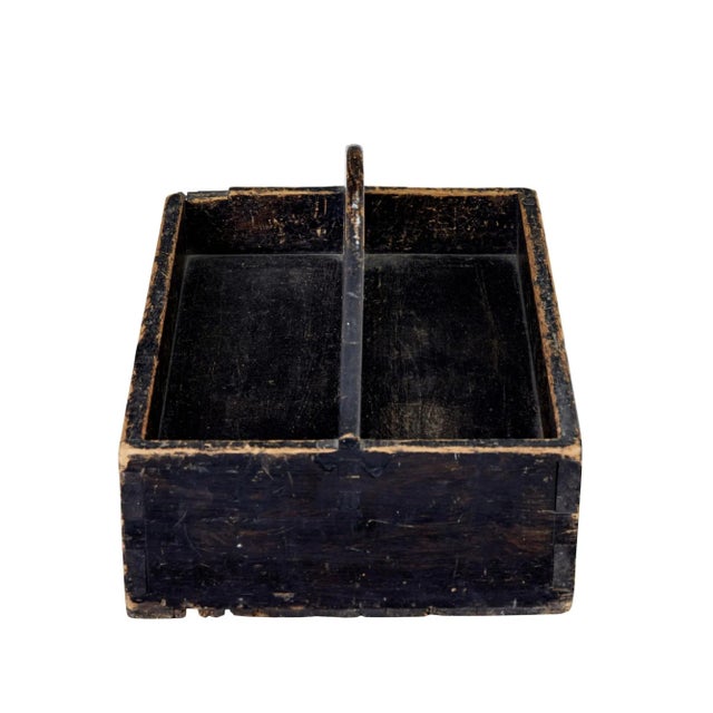 19th Century Scandinavian Pine Cutlery Box For Sale - Image 4 of 8
