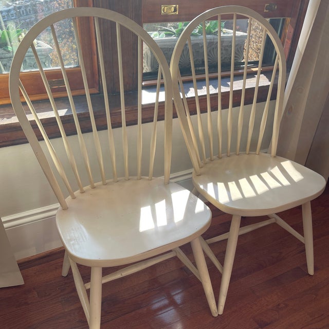 2 Ethan Allen Gilbert Side Chairs Chairish