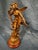 Traditional Late 19th Century French Belle Époque Patinated Spelter Winged Allegorical Sculpture For Sale - Image 3 of 7
