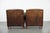 Vintage Sheepskin Leather Chairs, Set of 2 For Sale - Image 3 of 18
