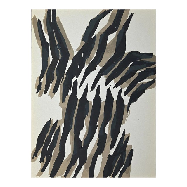 Raoul Ubac, Composition, Original Lithograph, 1963 For Sale