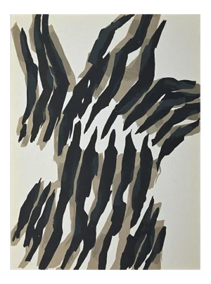 Raoul Ubac, Composition, Original Lithograph, 1963