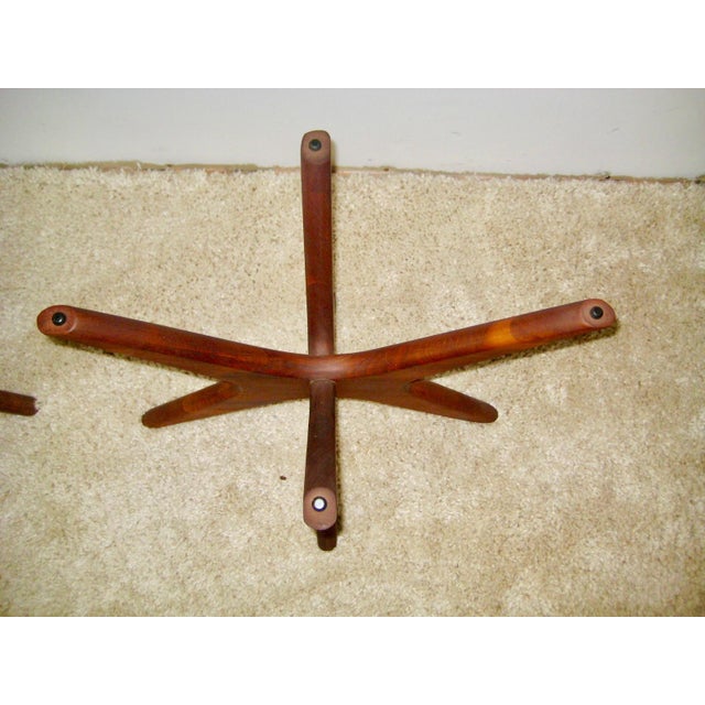 1960s Adrian Pearsall Model L1618-Et Craft Associates Jacks End Tables - A Pair For Sale - Image 9 of 11