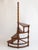 Brown Victorian Wooden Library Stairs For Sale - Image 8 of 8