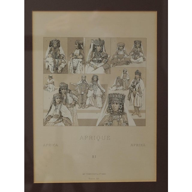 1900s Framed French Vintage Heliogravure Prints - Set of Four For Sale - Image 9 of 10